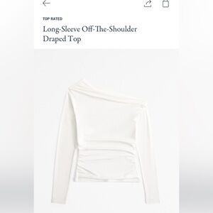 A&F Off the Shoulder Top